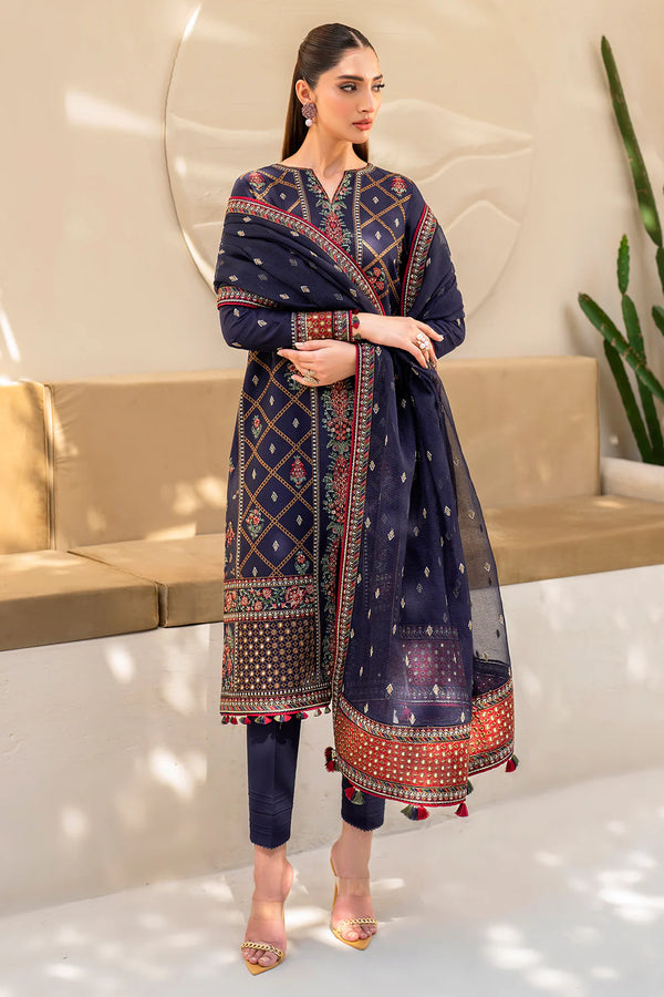 JAZMIN IRIS UN-STICHED 3PC|D6