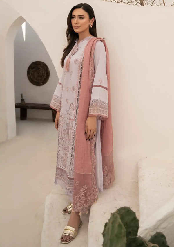 CAPSULE LUXURY LAWN UN-STICHED 3PC| CCL-14 DUSK