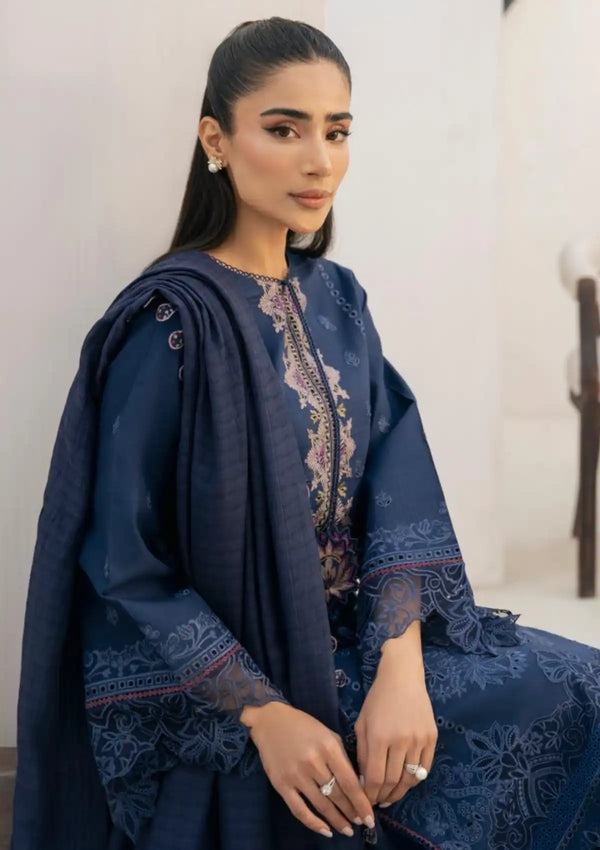 CAPSULE LUXURY LAWN UN-STICHED 3PC| CCL-17 NOVA