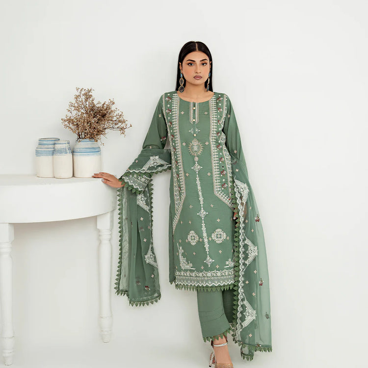ANQARA BY ZAINAB FAZLANI UN-STITCHED 3PC | Sybil