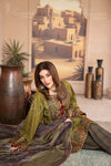 KARMA NAQSH- OLIVE GREEN