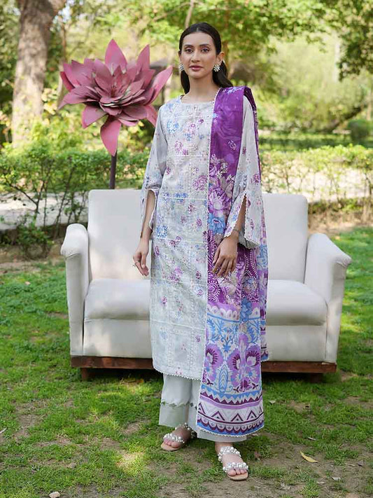 TWINKLING 3-Piece Unstitched Digital Printed Lawn Suit