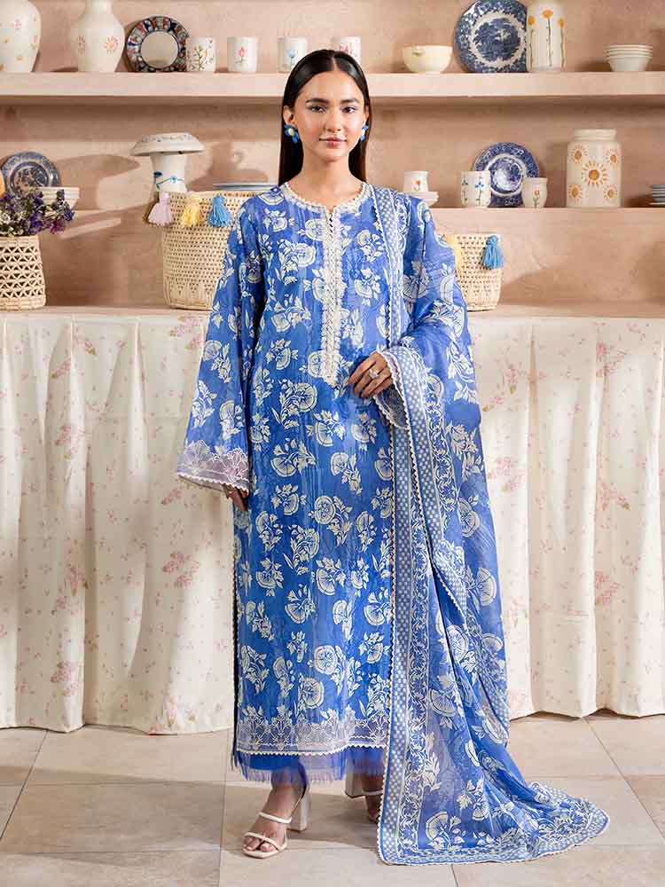 SAYA BY BRENISH UN-STITCHED LAWN | D-06