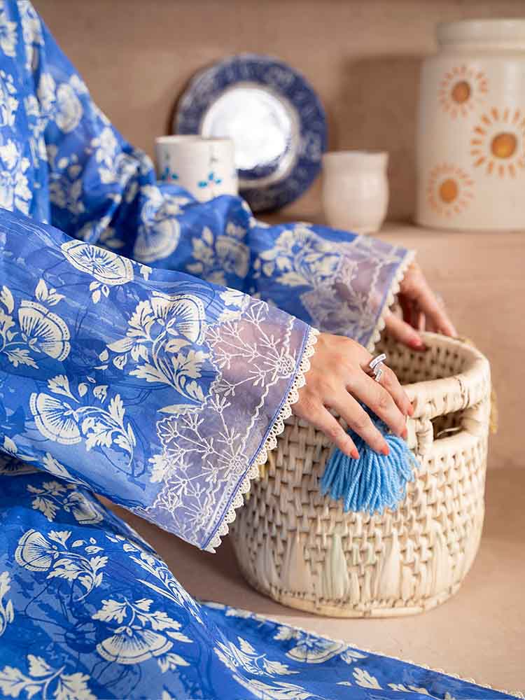 SAYA BY BRENISH UN-STITCHED LAWN | D-06