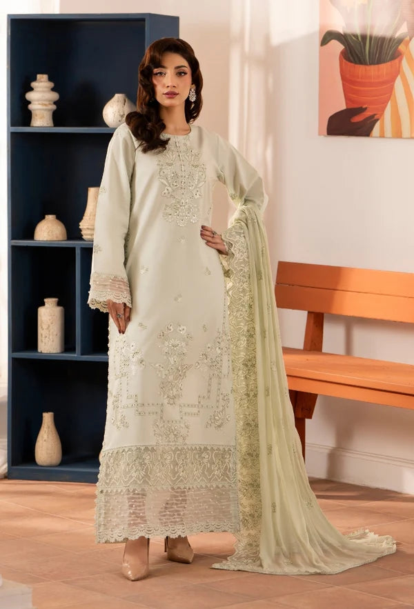 MERAKI BY HUMDUM UNSTITCHED LAWN D-02
