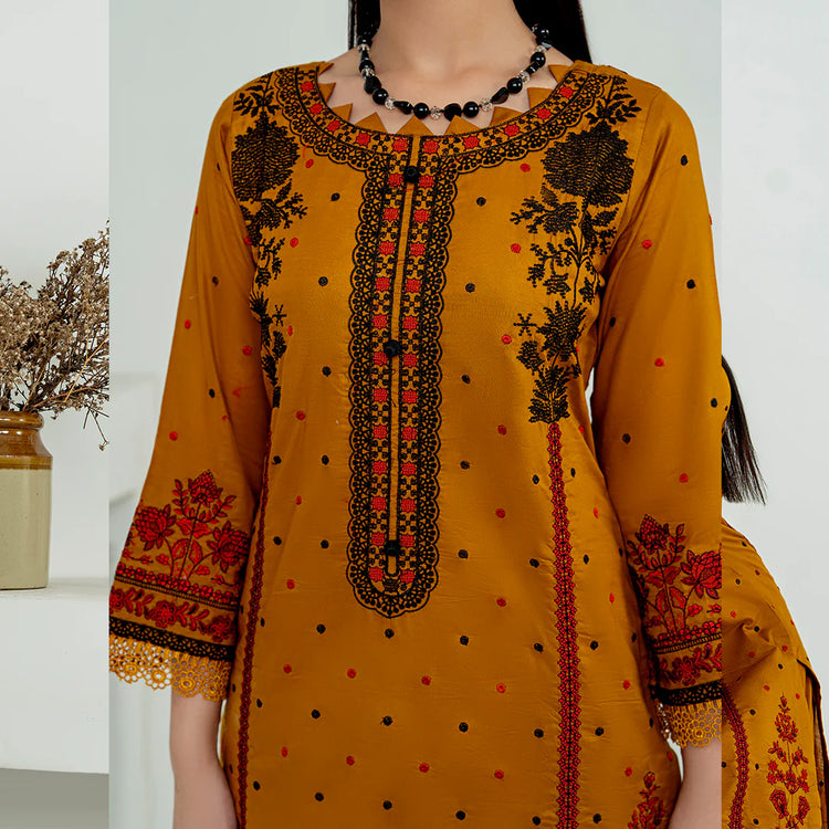 ANQARA BY ZAINAB FAZLANI UN-STITCHED 3PC | Rhea