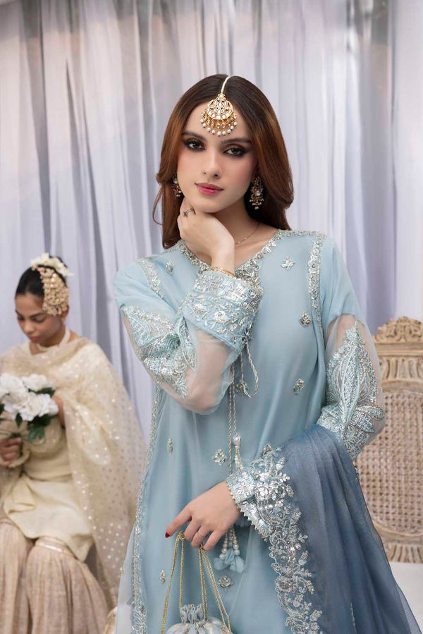 ZARDOZI NIKAH- 04 BABY BLUE