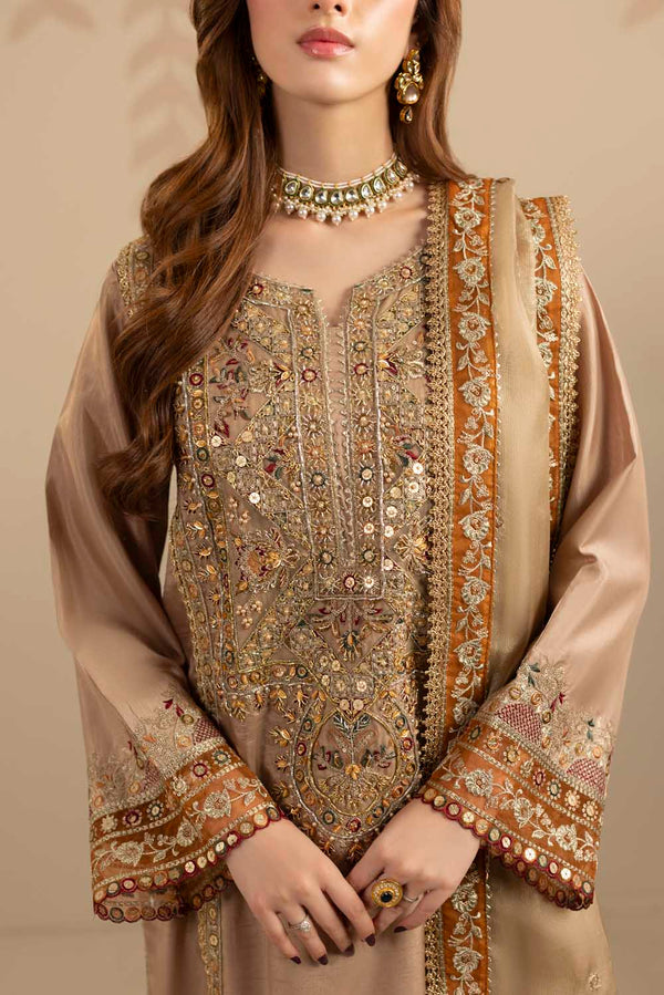 ZARDOZI SILK- GOLD