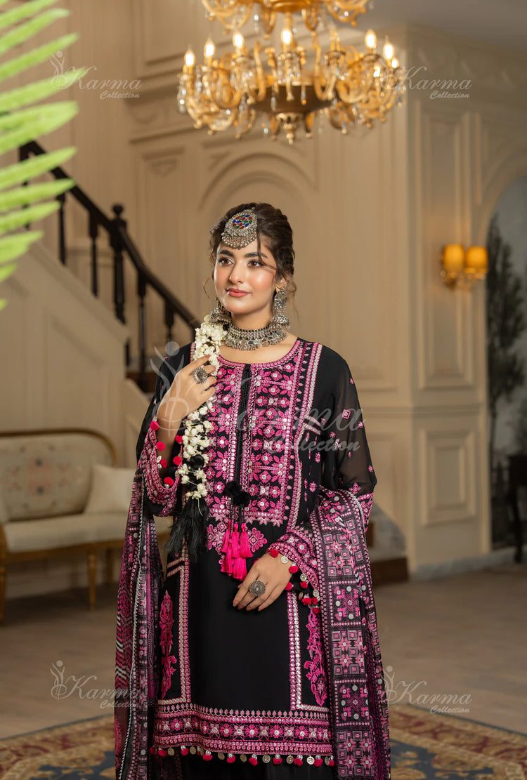 ROOHI KARMA- Multi Black