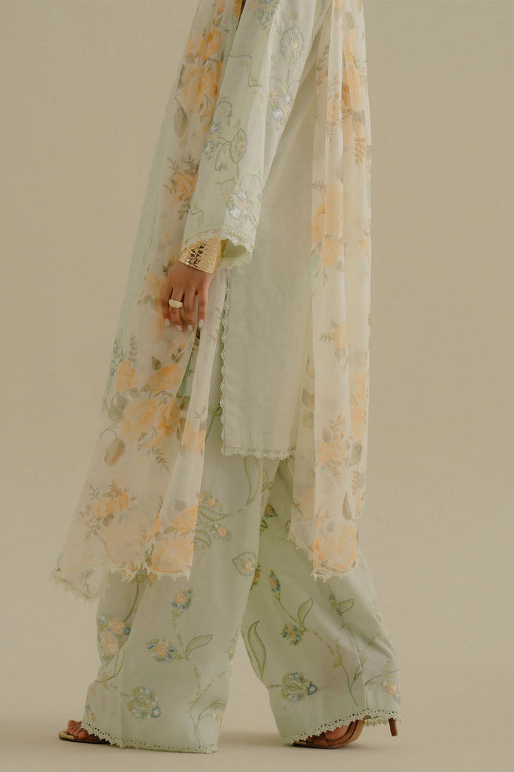 COCO BY ZARA SHAHJAHAN UN-STITCHED 3PC | ELVA-1B