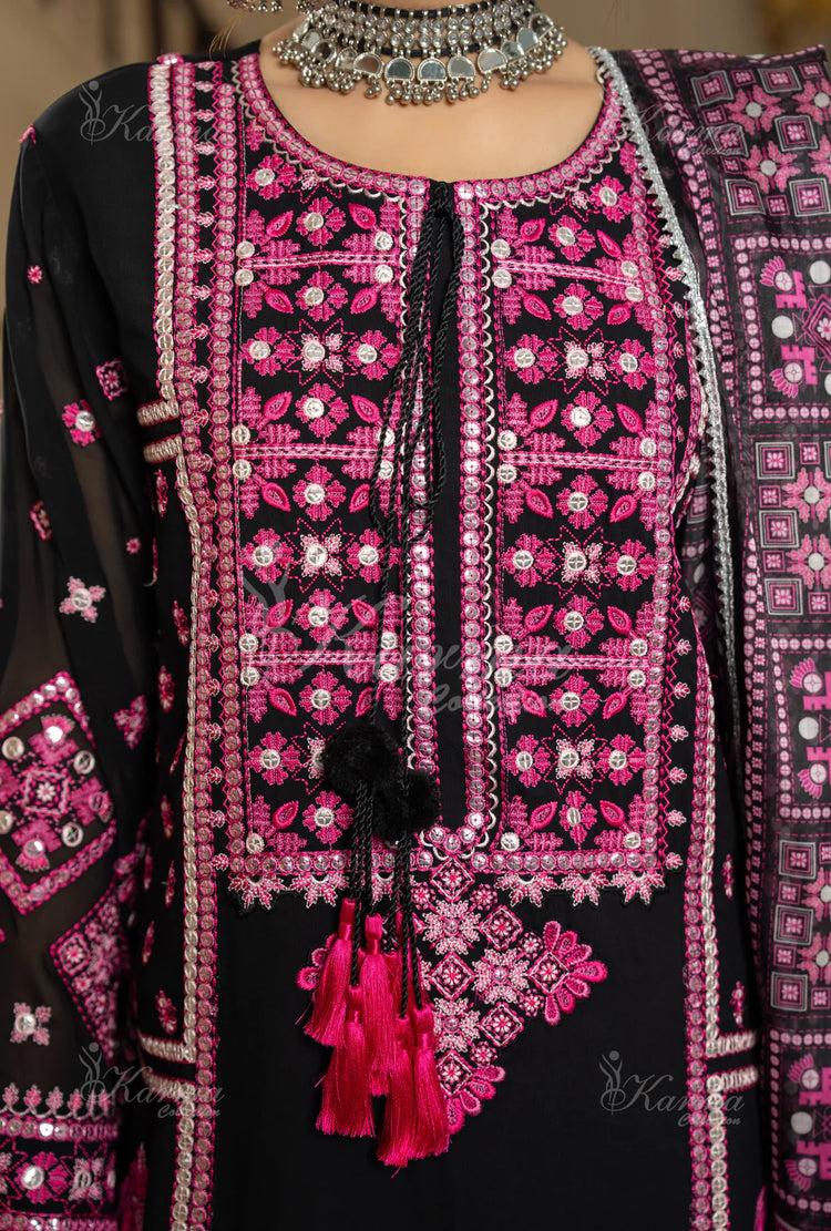 ROOHI KARMA- Multi Black