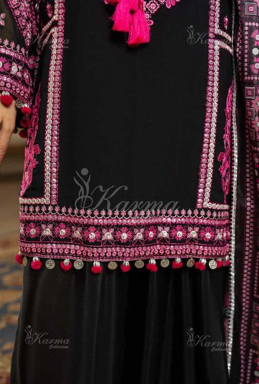 ROOHI KARMA- Multi Black