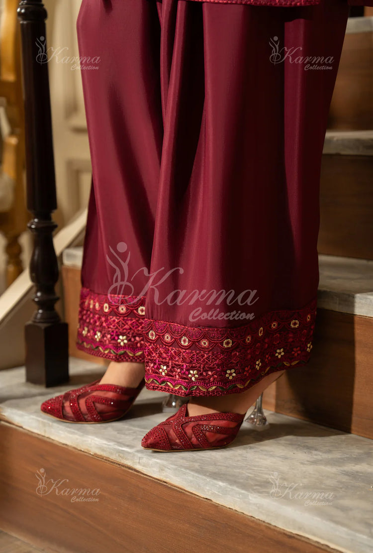 ROOHI KARMA- Maroon Wine