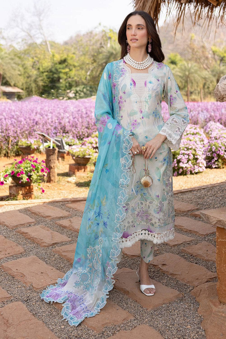 NUREH BLOOM UN-STITCHED 3PC | 05