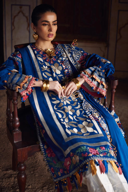 ELAN LUXURY UN-STITCHED 3PC | EL25-08 A