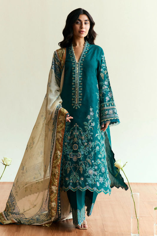 COCO BY ZARA SHAHJAHAN LAWN EID EDIT -MARIGOLD-D4