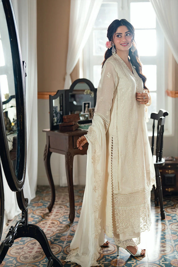 Eid Ensembles Ivory Petal
