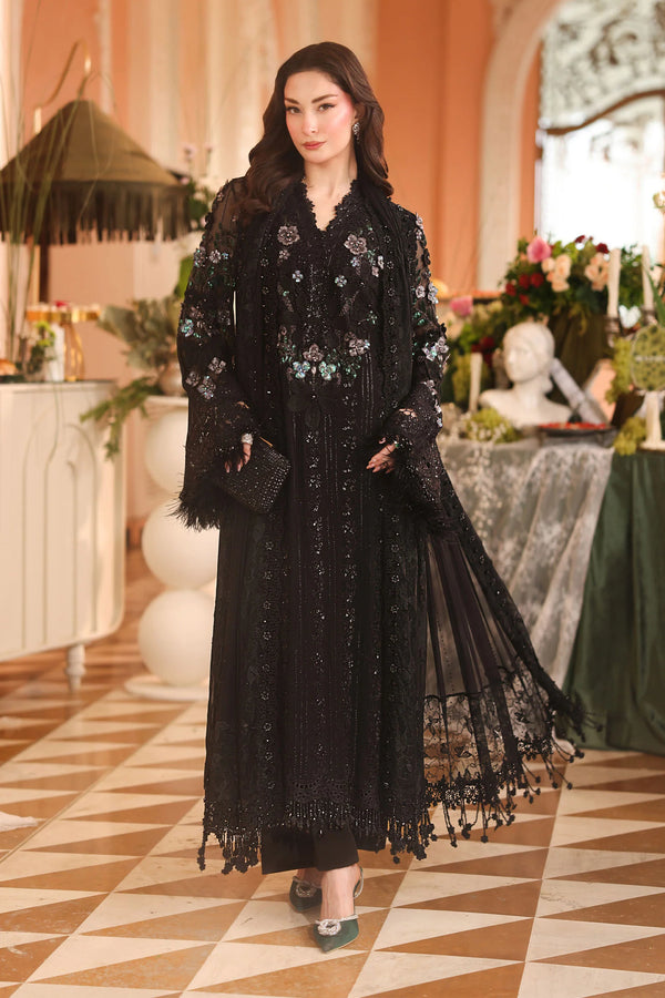 MARIA B CHIFFON WEDDING-26-204-BLACK