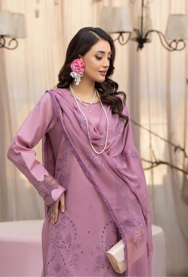 AVIVA BY HUMDUM UN-STITCHED 3PC | D-01
