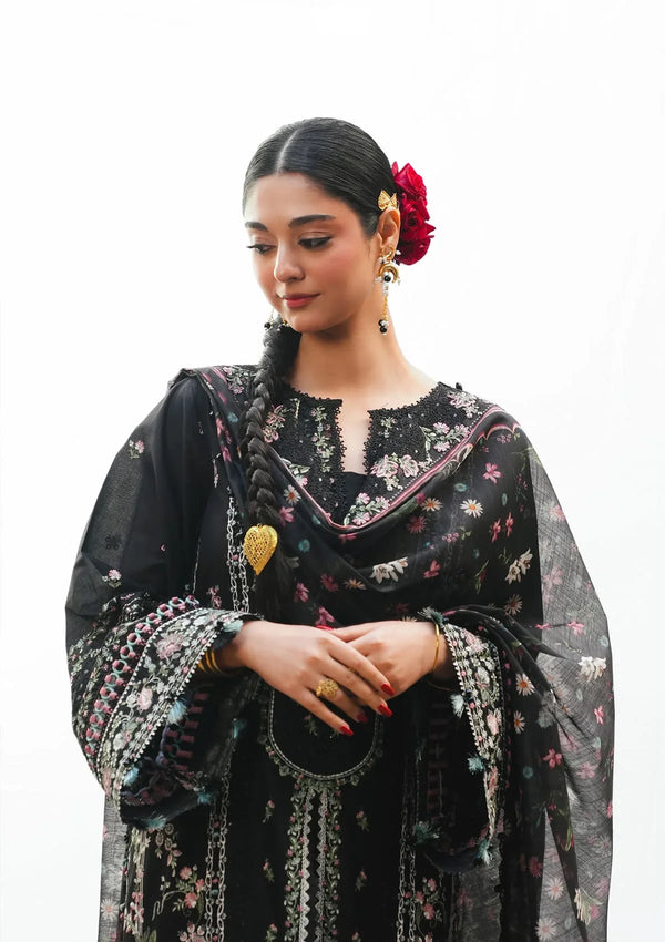 EK FASANA BY KAHF UN-STITCHED 3PC | KLB-3B SIYAARA