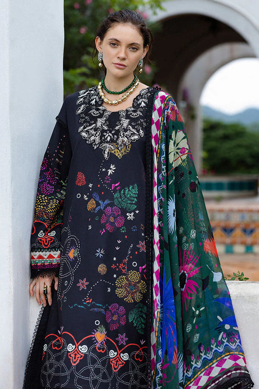 MIRASOL BY HEMLINE UN-STITCHED 3PC | MEDI NOCHE