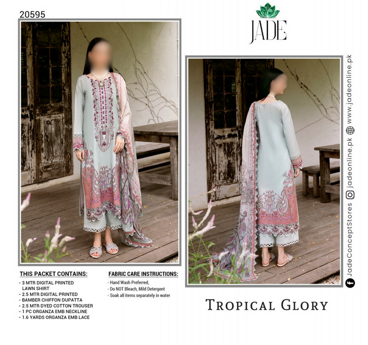 JADE TROPICAL GLORY LAWN-J-20595