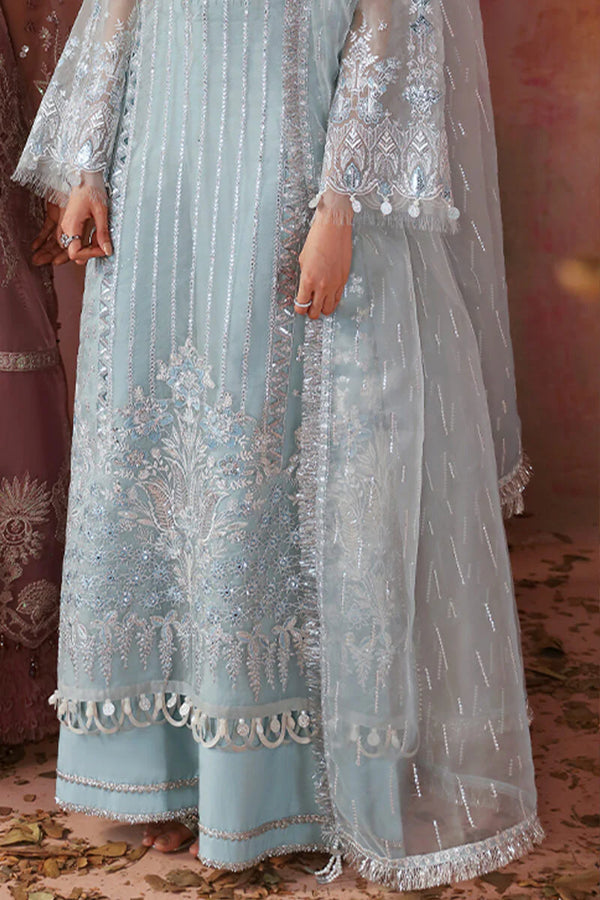 TARA BY SARDINIA UN-STITCHED-3PC | Azure