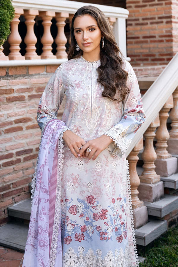 DAMASK BY AFROZEH LUXURY LAWN | Opaline B
