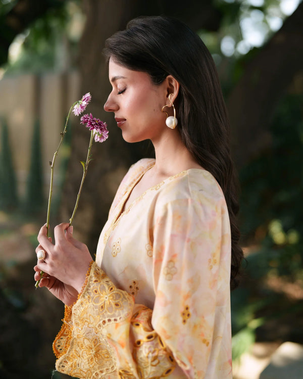 NEESHAY SUMMER LINES PRINTKARI LUXURY LAWN '26-SOLAYA