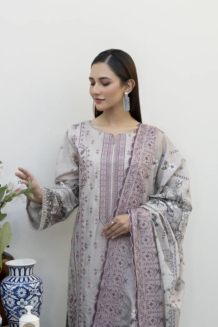 PARWAAZ BY JOHRA UN-STITCHED 3PC | JH-303-PZ