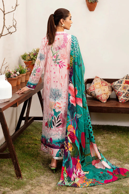 MASHAAL BY RAMSHA LUXURY LAWN-3PC | L-1204