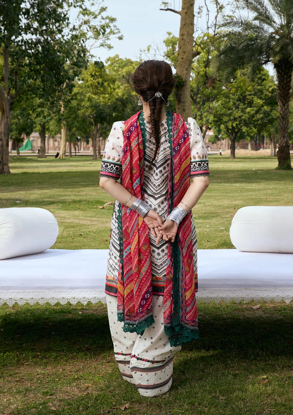 Aangan-Print Chiffon'26 By Kahf - KPS-2B MEHRUBA