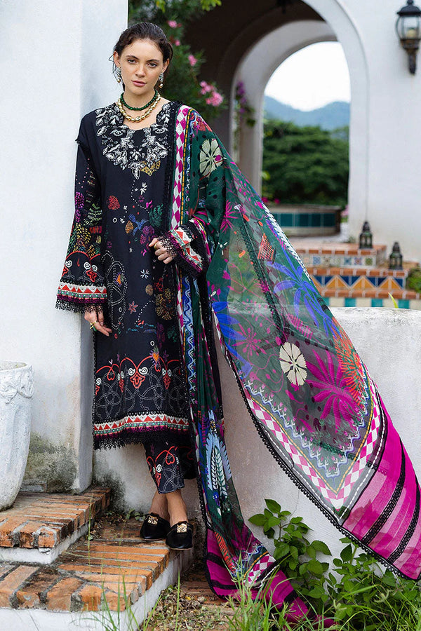 MIRASOL BY HEMLINE UN-STITCHED 3PC | MEDI NOCHE