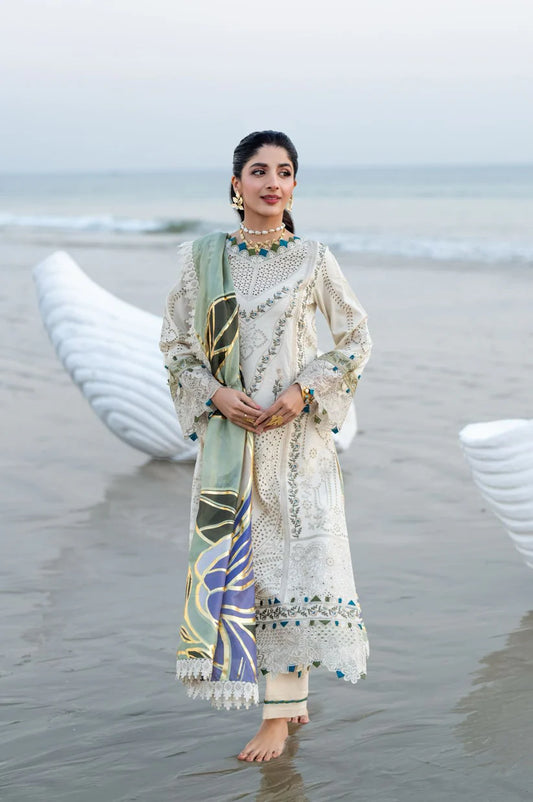 SAAGAR BY AABYAAN LUXURY FESTIVE LAWN | ARSIN