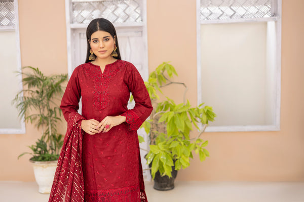 GEORGIA SEMI-STITCHED LAWN BY ZAINAB FAZLANI - MAHEROO