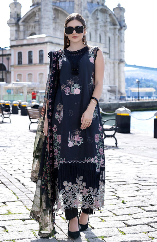 SUNSHINE BLOOM BY ALZOHAIB UN-STITCHED 3PC | D-05