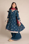 M KIDS BY MARIA B 2025 MKD-EF25-07 TEAL
