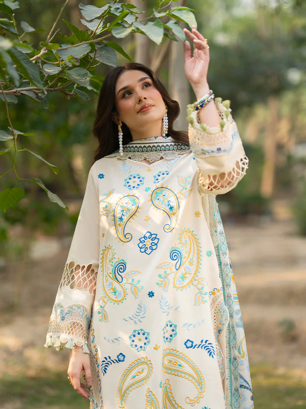 ANGAN BY MAHNUR LUXURY LAWN UNSTITCHED '26-AN-005
