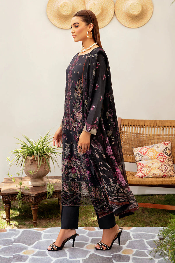 MASHAAL BY RAMSHA LUXURY LAWN-3PC | L-1205