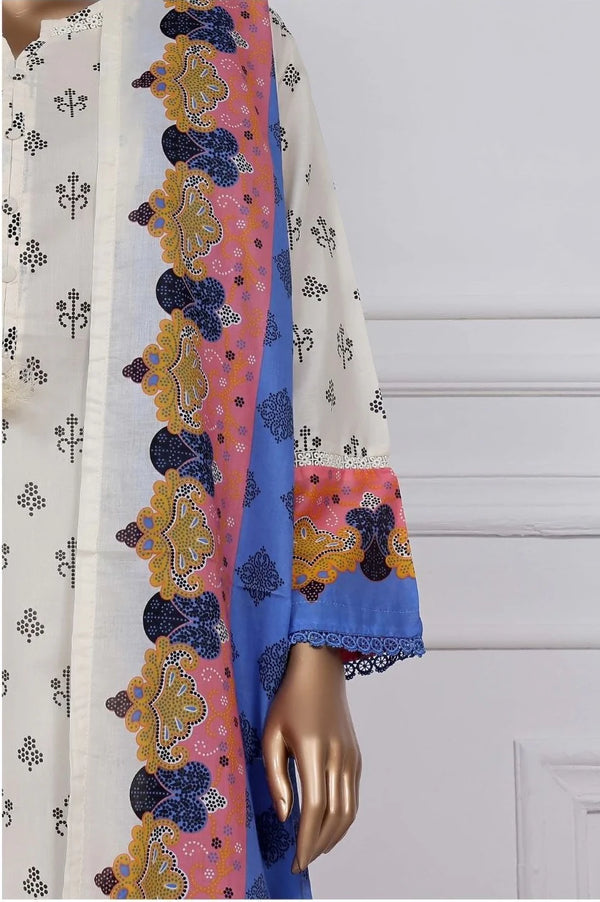 SADABAHAR PRINTED LAWN STITCHED 2025-D05