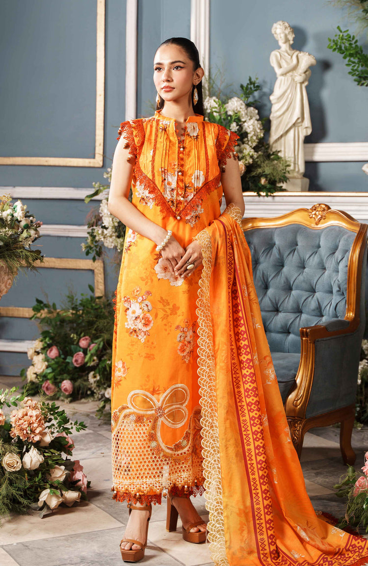 PRINTKARI BY ALZOHAIB CUTWORK UN-STITCHED 3PC | D-05