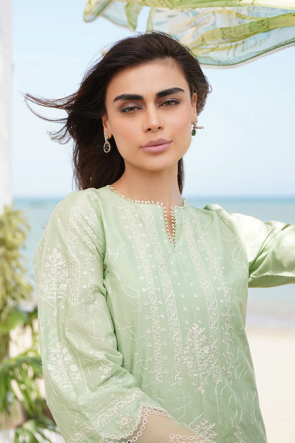 Embroidered Lawn 3 Piece sahar-05