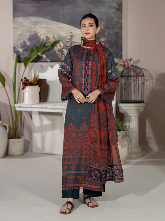 VARDA BY BINAAS UN-STITCHED 3PC | D-08