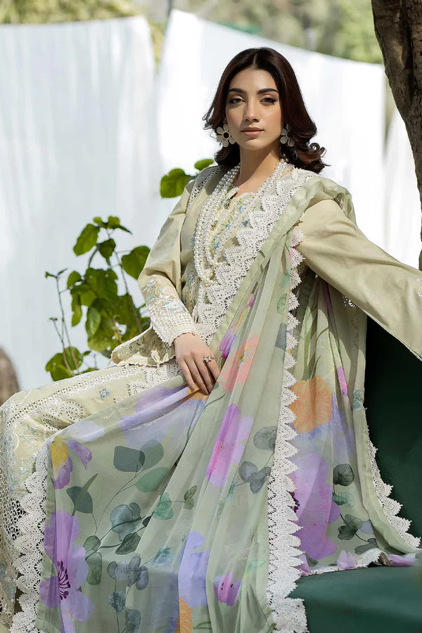 ADAN LIBAS SERENE UN-STITCHED 3PC | D-1748