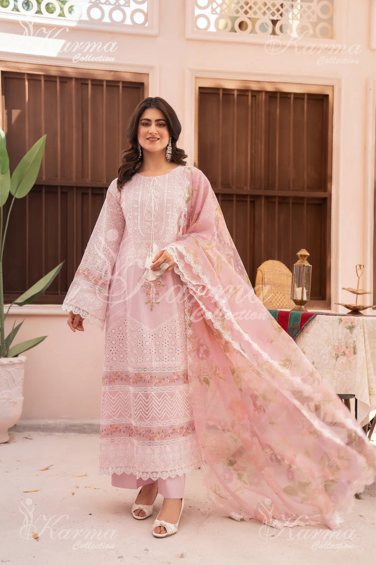 KARMA NAQSH- Blush Pink