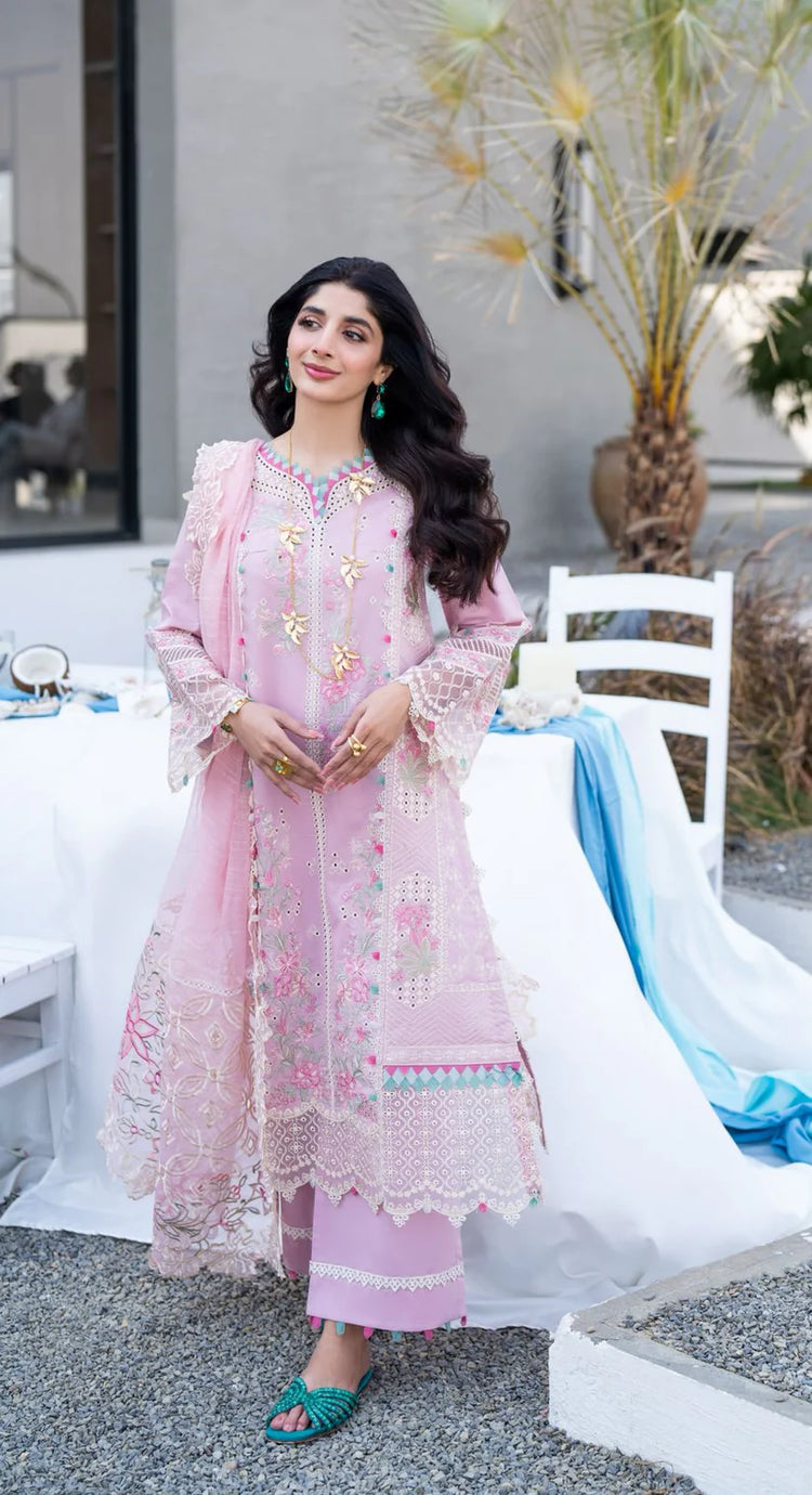 SAAGAR BY AABYAAN LUXURY FESTIVE LAWN | RAQS