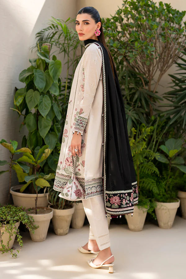 JAZMIN IRIS UN-STICHED 3PC|D8