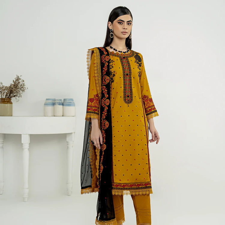 ANQARA BY ZAINAB FAZLANI UN-STITCHED 3PC | Rhea