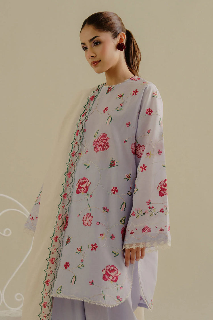 COCO BY ZARA SHAHJAHAN UN-STITCHED 3PC | Zufra-6B