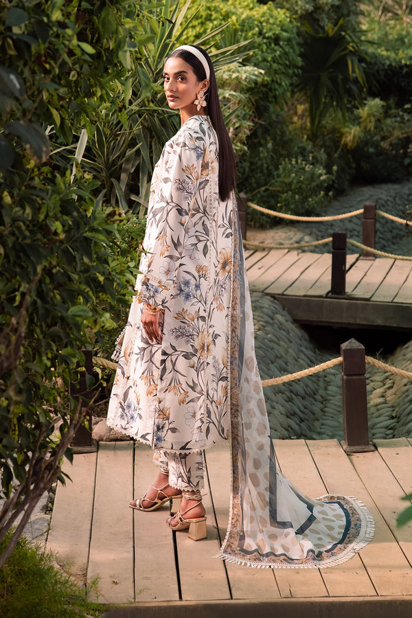 SHEEN PRINTS BY ALIZEH UN-STICHED 3PC|AF-PL-6016-GARDENIA